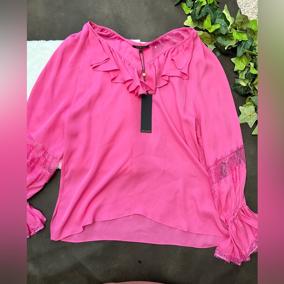 Kobi Halperin Nicolette Silk Blouse L New - Picture 2 of 5